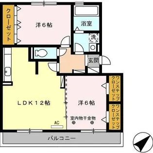 アクチュアリーM【2階】の間取り