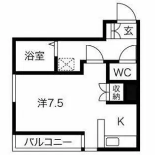 セトル南大通り【301号室】の間取り