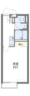 レオネクストMasu【201号室】の間取り