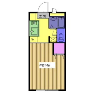 リバーサイドホーム【2階】の間取り