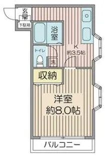 YMO弦巻【2階】の間取り