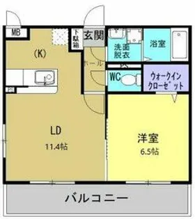 Y&M ディア古河Ⅱ【3階】の間取り