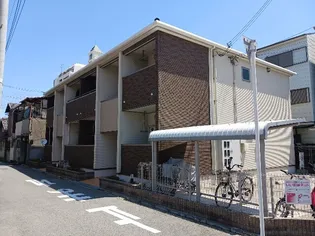 大阪府大阪市東住吉区照ケ丘矢田1丁目【アパート】の外観