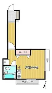 志水ハイツ【2階】の間取り