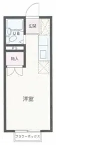 エステートピア・フジ【2階】の間取り