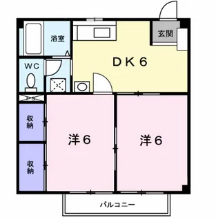 サニプレイス【2階】の間取り