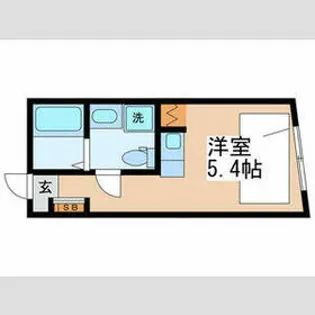Contel中板橋【4階】の間取り
