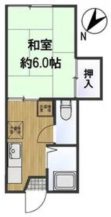 コーポ美好【2階】の間取り