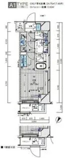 メインステージ横濱伊勢佐木Ⅲ【7階】の間取り
