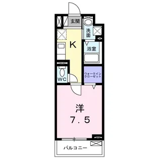 インペリアル ガーデン瑞江【2階】の間取り