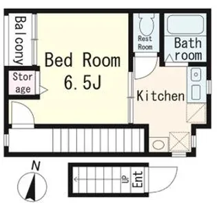 メゾン・ディライト【2階】の間取り