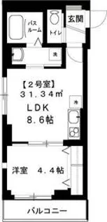 コトブキ・ワン【1階】の間取り
