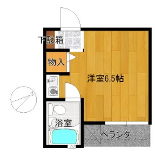 サカエハイツ【2階】の間取り