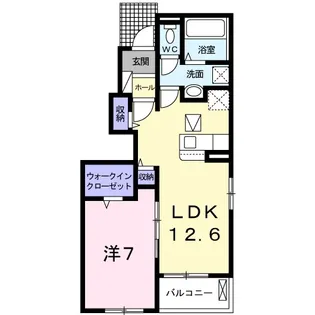 フローラ【1階】の間取り