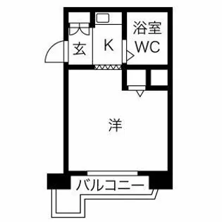 アパートメントSUITA【2階】の間取り