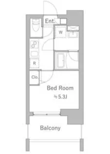 SPコート四ツ木【1階】の間取り