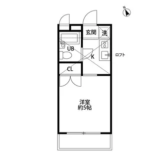 柿生舎【2階】の間取り