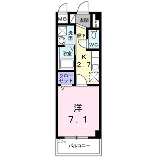 アーバンライフ 銘苅【4階】の間取り
