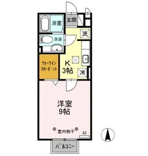 イシジン A【1階】の間取り