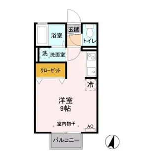 ニューコーポ Ⅱ【1階】の間取り