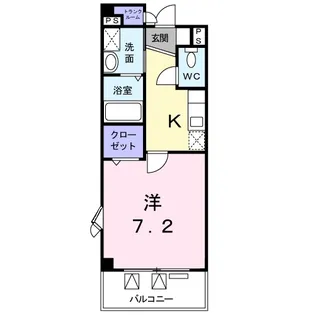 ジュネス湯村【2階】の間取り
