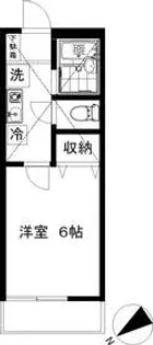 キャンパスコート【2階】の間取り