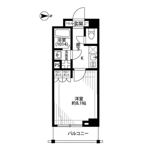 プレール・ドゥーク東陽町【4階】の間取り
