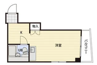 ビレッヂエノモト【302号室】の間取り