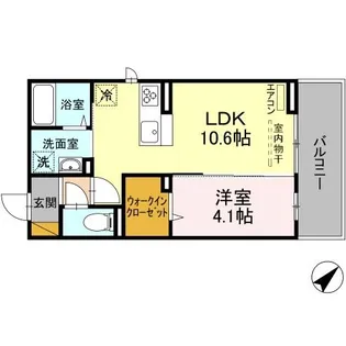 リコルド【2階】の間取り