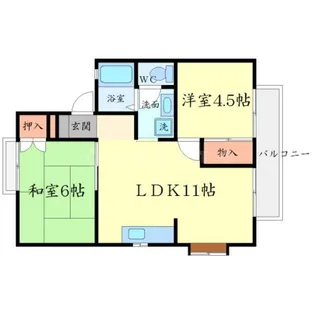 アメージングエステートⅠ【1階】の間取り