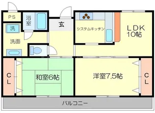 えぴなあるふぉれすと1【2階】の間取り