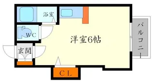 イーズマンションV【3階】の間取り