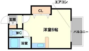 イーズマンションV【2階】の間取り