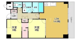 Green Hill【2階】の間取り