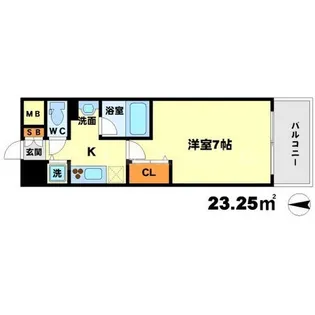アーデン江坂【2階】の間取り