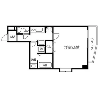 アドバンス新大阪CityLifeⅡ【2階】の間取り