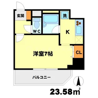 アーデン江坂【12階】の間取り