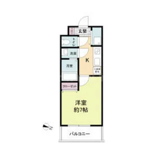 エルシア池田【8階】の間取り