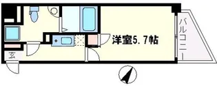 ウインズコート石橋【5階】の間取り