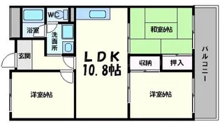 メゾン幸【4階】の間取り