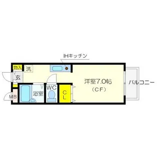 メゾン香露園【2階】の間取り