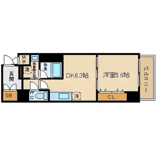 ベルフォーレ イガ【3階】の間取り