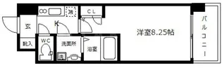 アーデン谷町【6階】の間取り