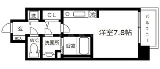 BLAU本町東(旧BPRレジデンス本町東)【11階】の間取り