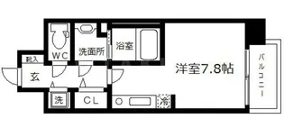 BLAU本町東(旧BPRレジデンス本町東)【10階】の間取り