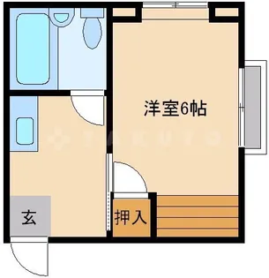 クイーンハイツ【2階】の間取り