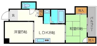 第3カワイハイツ【2階】の間取り