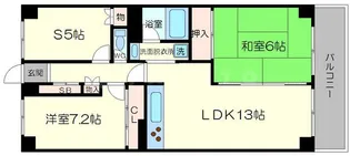 新大阪シティハイツ【10階】の間取り