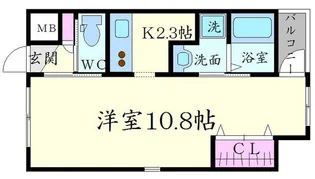 YOSOZAEMON【2階】の間取り