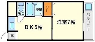 第3マンション新島【3階】の間取り